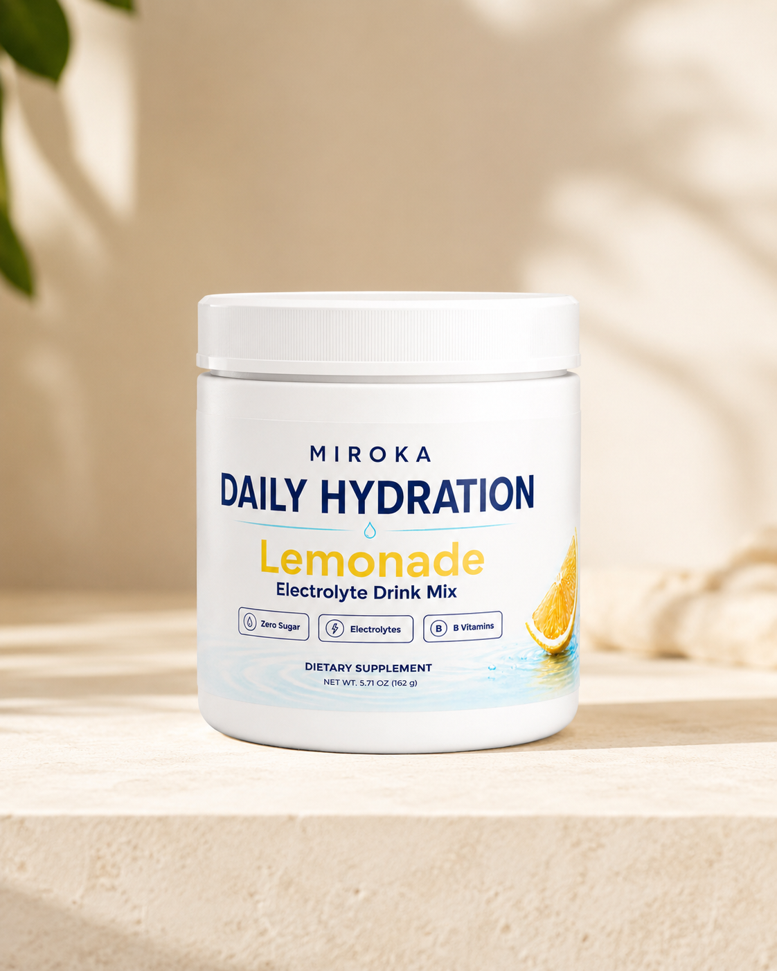 MIROKA Electrolyte Drink Mix – Lemonade