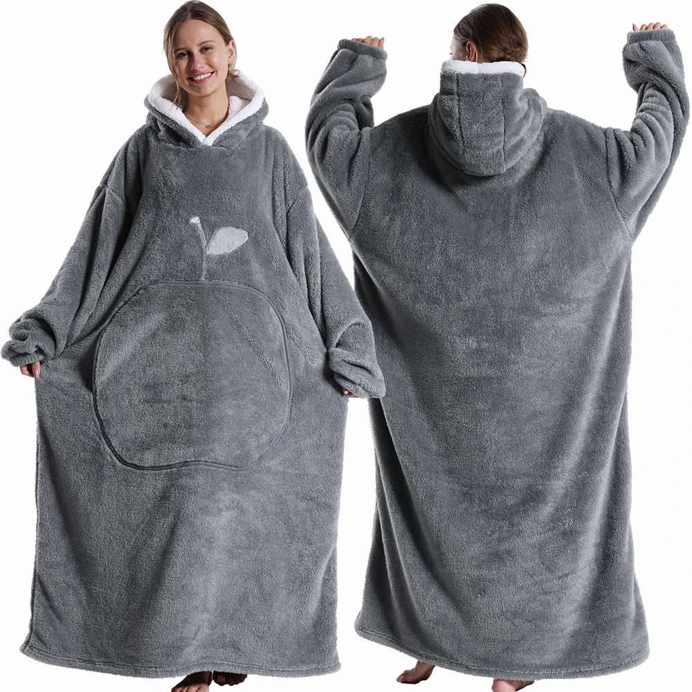 Oversized Hoodie Blanket