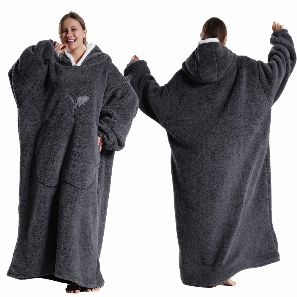 Oversized Hoodie Blanket