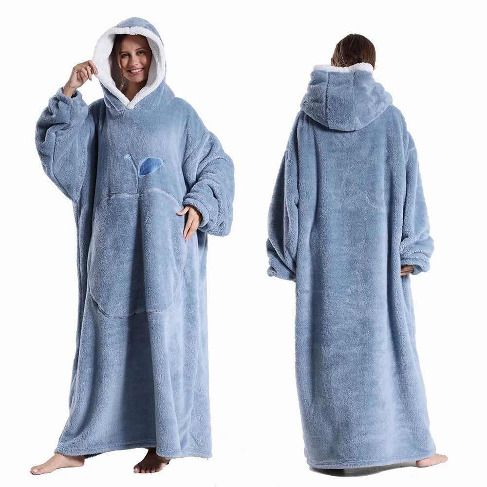 Oversized Hoodie Blanket