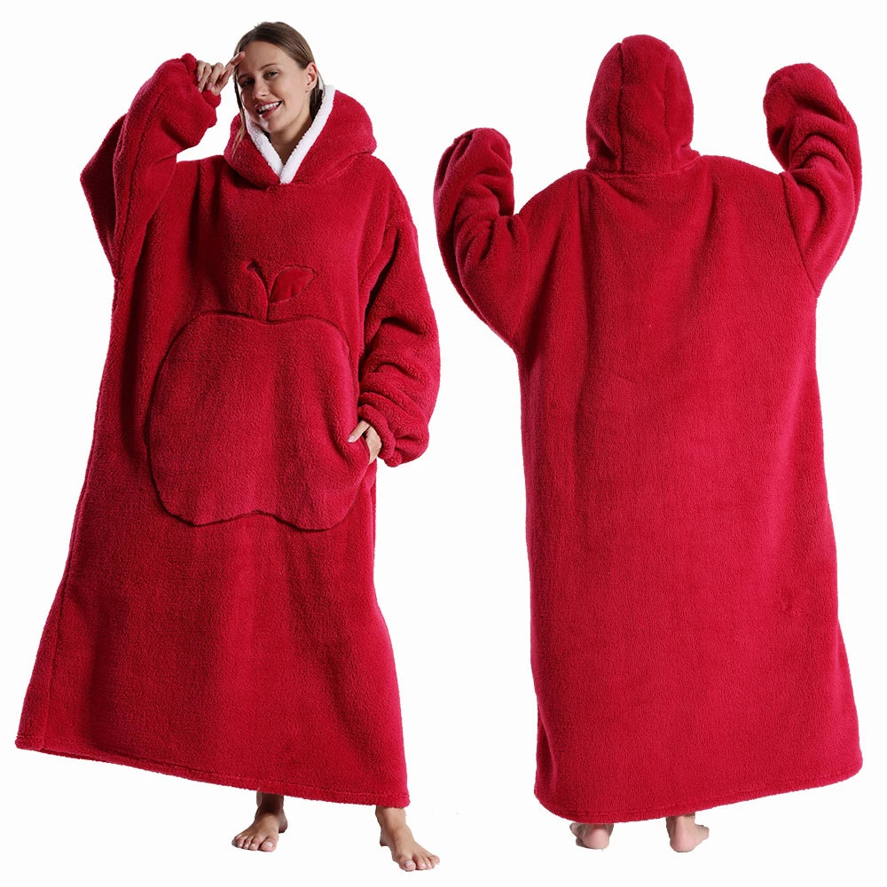 Oversized Hoodie Blanket