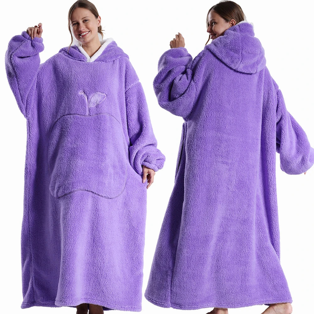 Oversized Hoodie Blanket